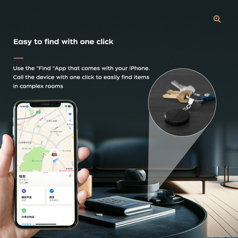 Smart Airtag,Bluetooth GPS Portable Tracker