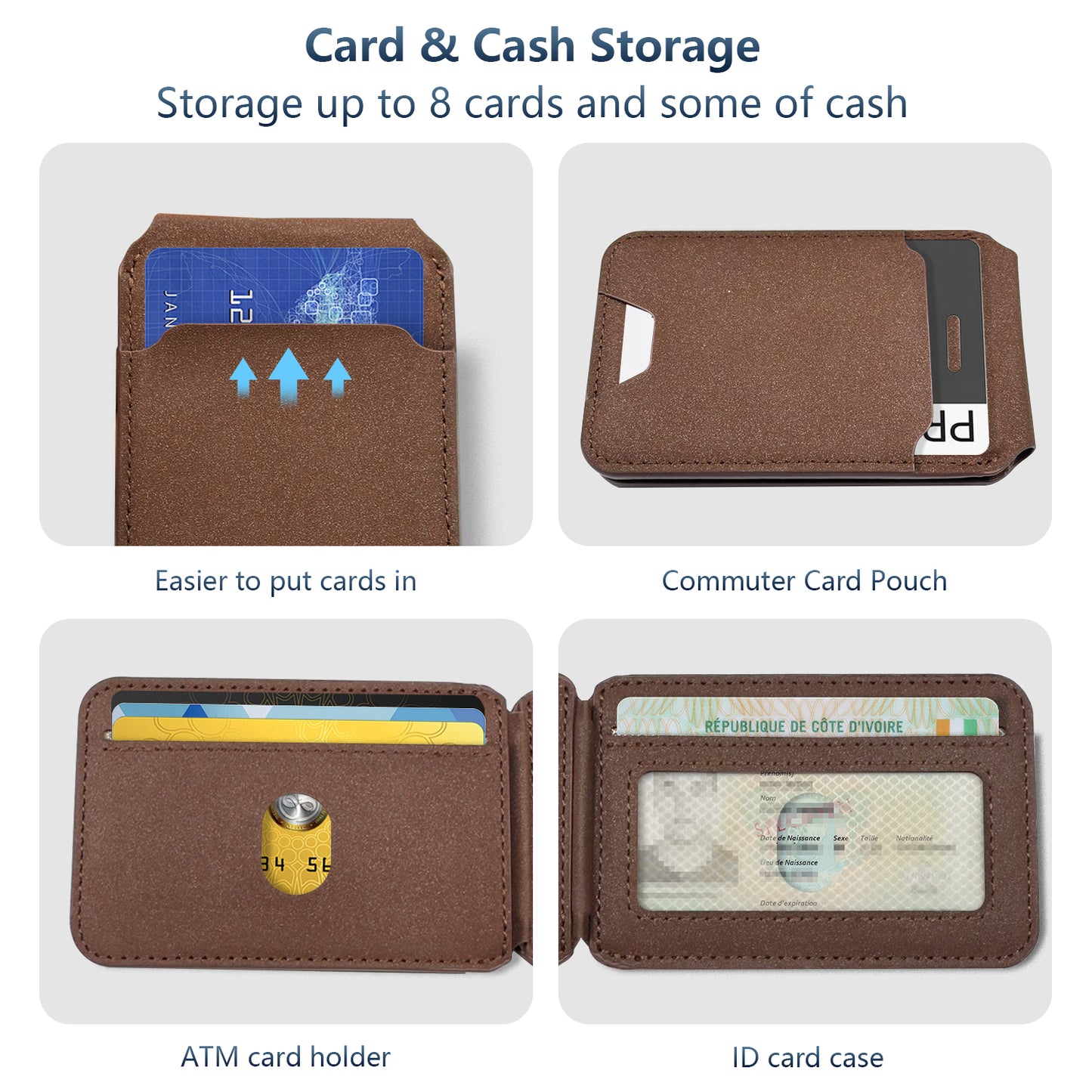 Apple MFi Certified Magnetic Card Holder