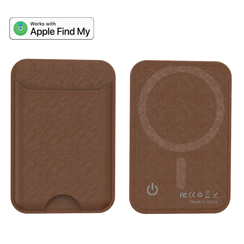 MagSafe Wallet with Apple Find My Support - Magnetic Holder for iPhone 17/16/15/14/13/12 Series - Ultra-thin Leather 7-Card Slot Wallet,IP68 Water Resistant