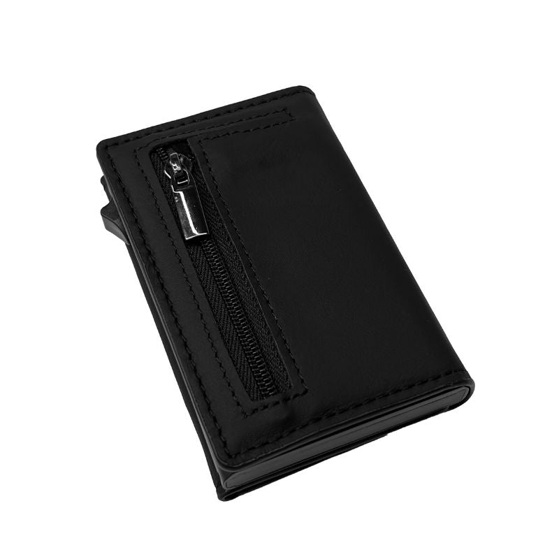 Business Magsafe Wallet Strong Magnetic Card Holder Pop Up Minimalist Wallet Leather Bank Cardholder Case work with Find my APP
