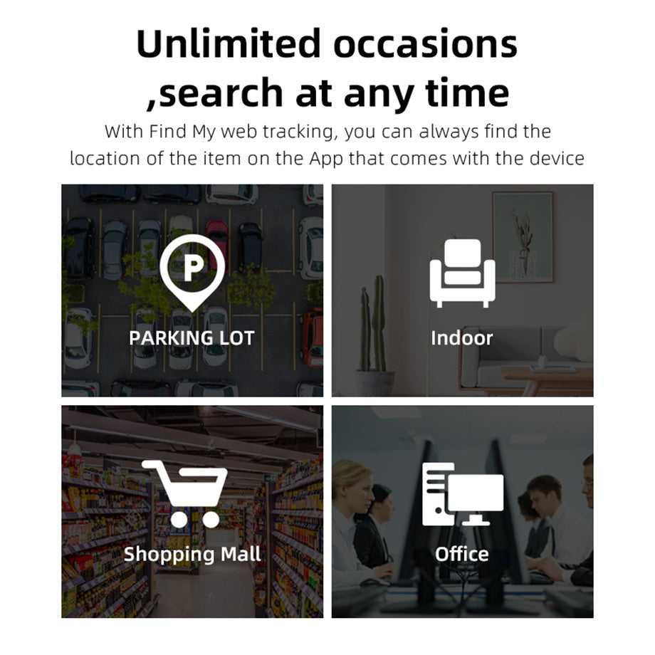 Apple MFi certified low power smart tracker