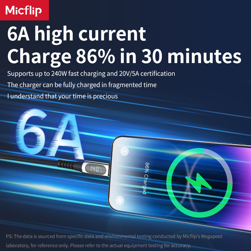 140W Magnetic Suction Type C to Type C Cable Fast Charging Braided Charging Cable Magnetic Multi-function Mobile Phone Cable