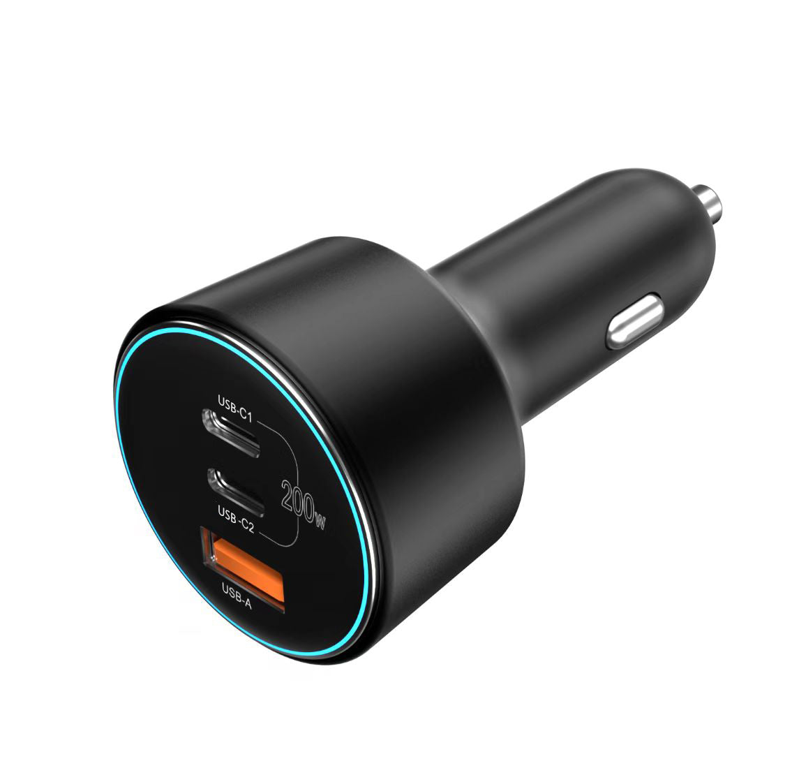 Car Charger with Location Tracking (2C+1A)