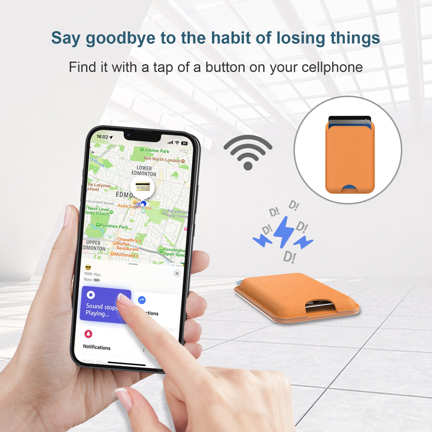 MagSafe Wallet with Apple Find My