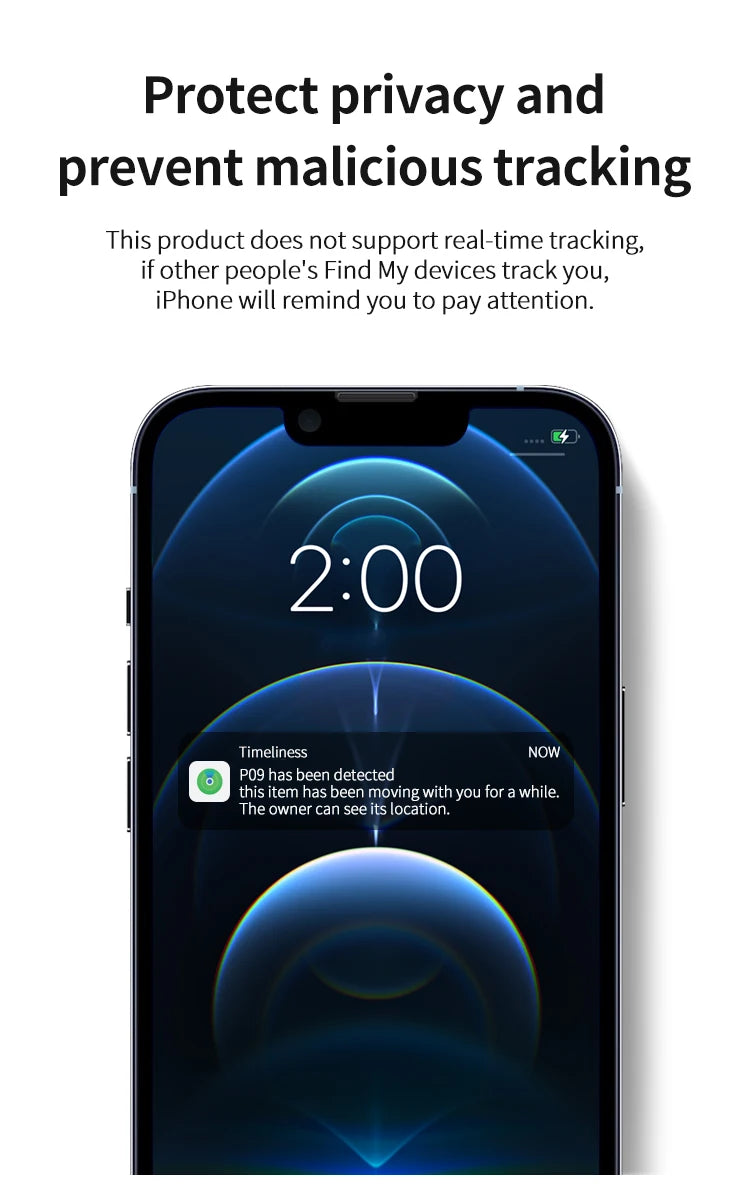 Apple MFi Certified GPS Location Tracking Finder
