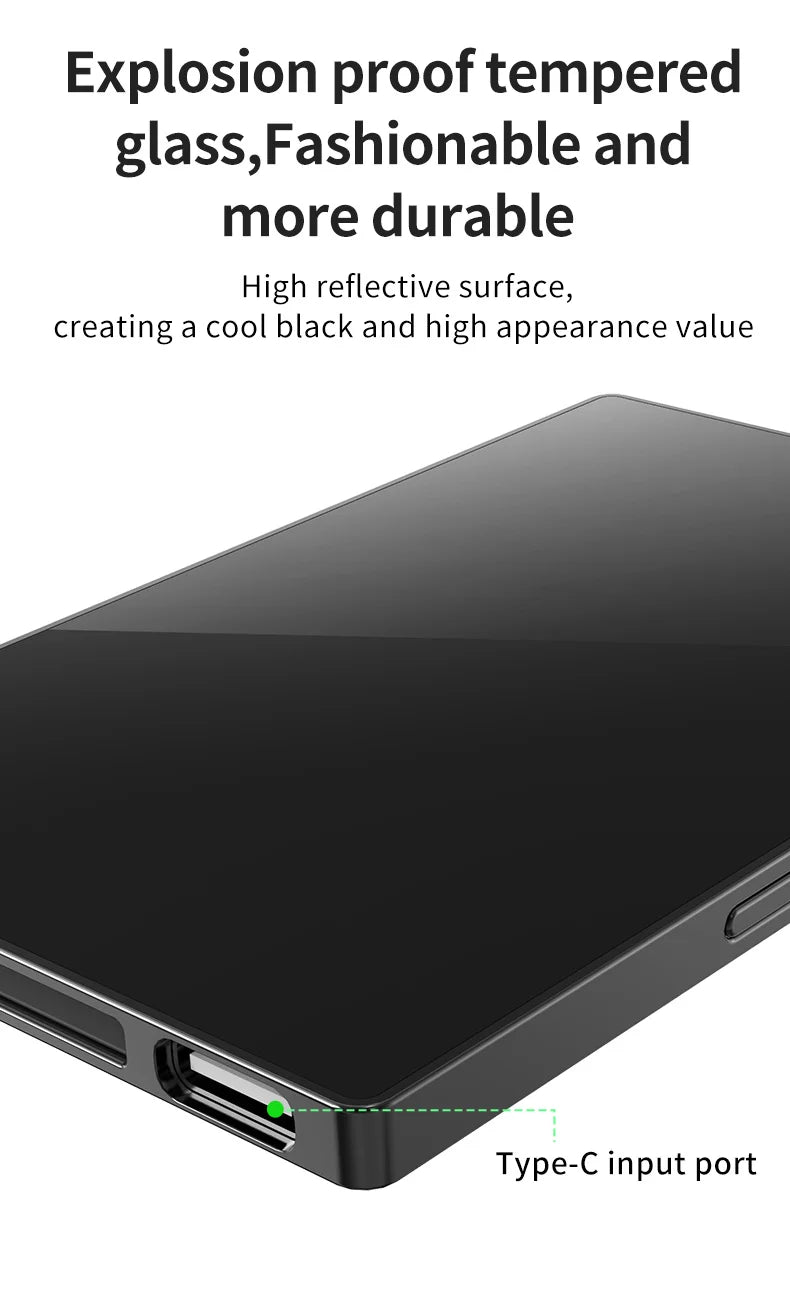 MFi Certification Find My Card Type Emergency Power Explosion Proof Glass Card