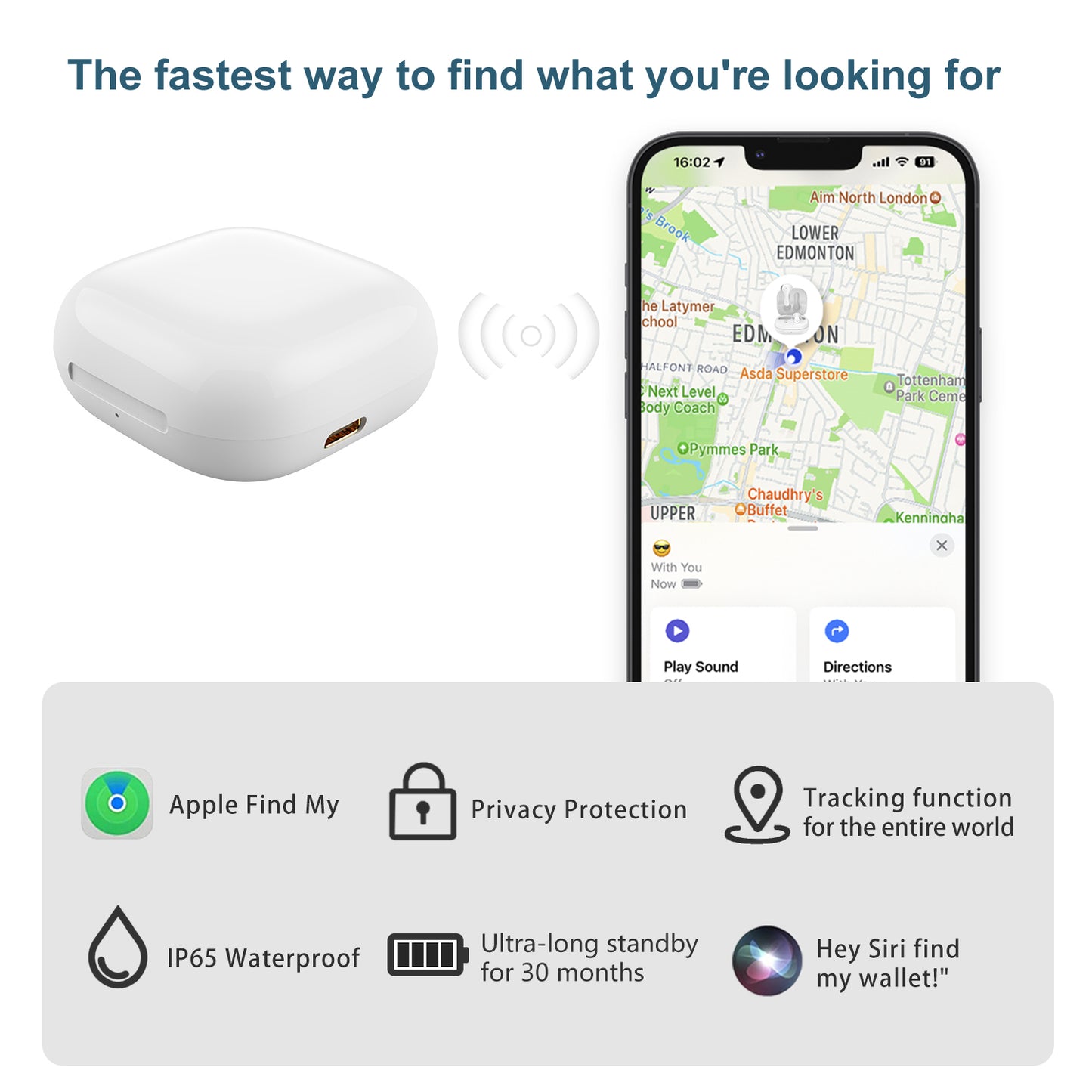 Bluetooth headset with positioning function