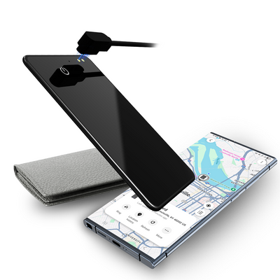 Ultra-Thin 0.08" Rechargeable Wallet Tracker