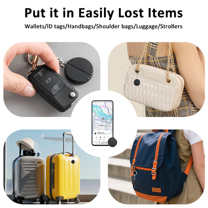 Smart tag Tracker Samsung smart tag Bluetooth GPS Locator for Keys Luggage bag tag Finder Works with Samsung SmartThings