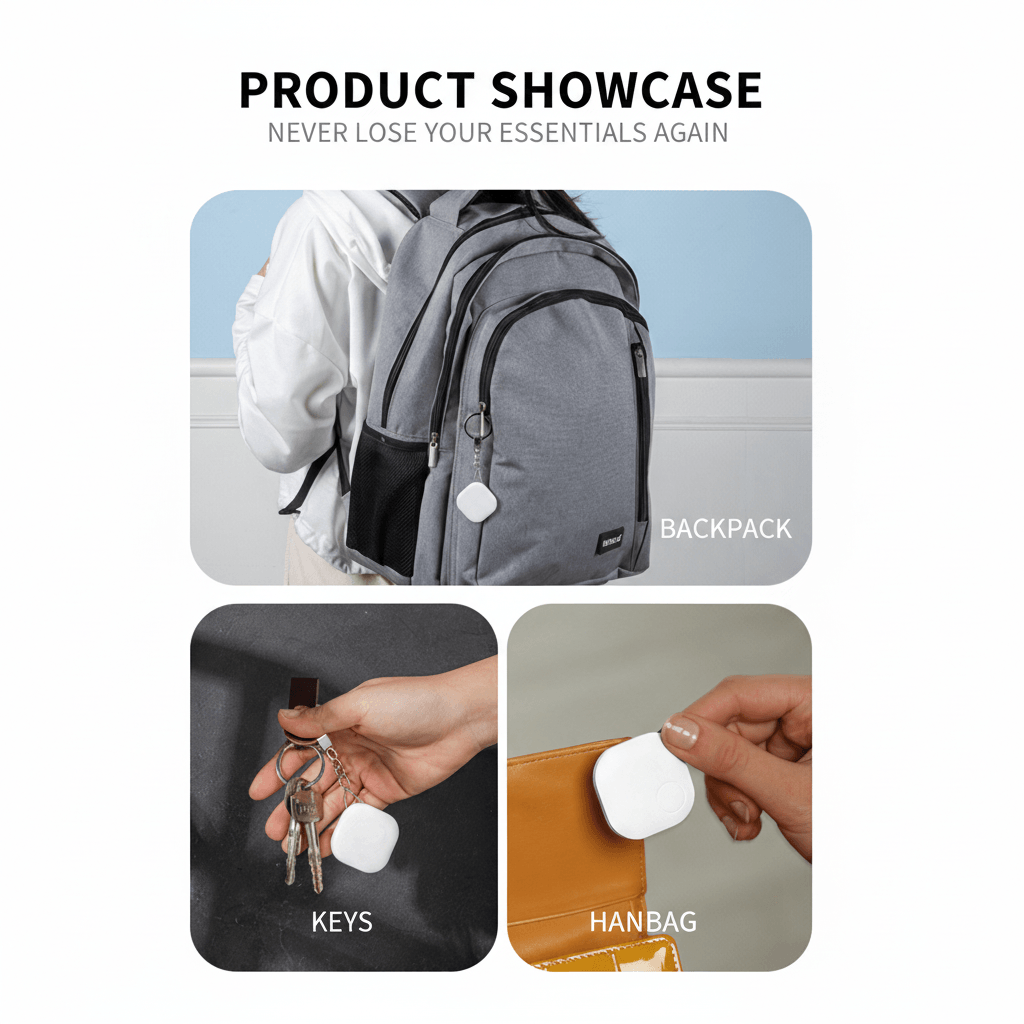 Apple MFi certified low power smart tracker Micflip P03