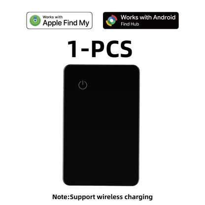 Smart Ultra Thin Wallet Tracker Card for Apple/android Dual System Key Luggage Gps Locator Tag Works with Google Find My Device