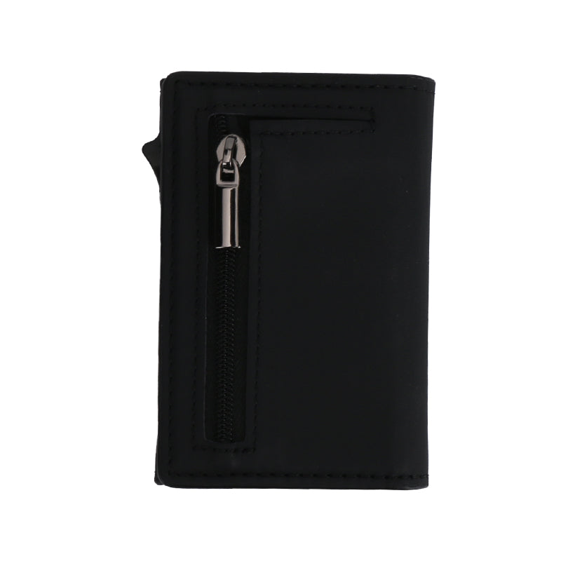 Cartera Magsafe para negocios, resistente tarjetero magnético, cartera minimalista emergente, funda de cuero para tarjetas bancarias, compatible con la aplicación Find my P15