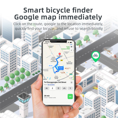 Bicycle Bell Works with Apple Find My