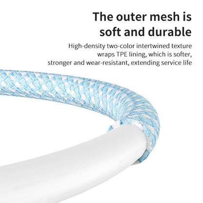 Braided network beautiful shell data cable