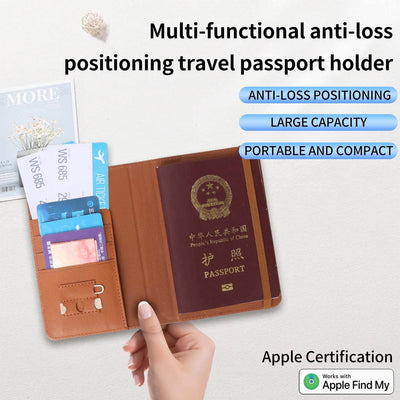 Smart Anti-Loss Travel Passport Holder