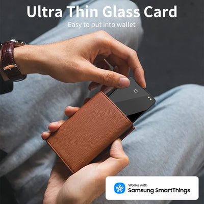 Ultra-Thin 0.08" Rechargeable Wallet Tracker