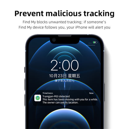Apple MFi certified low power smart tracker