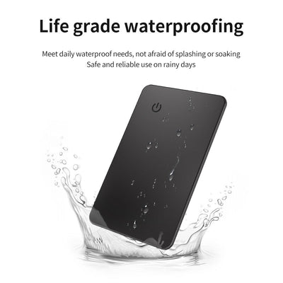 Wireless Charging Tracking location Wallet Tracker Card Works