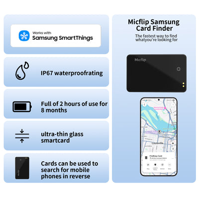 Samsung Smart Card Bluetooth Global Positioning Finder For Samsung Smart Things APP