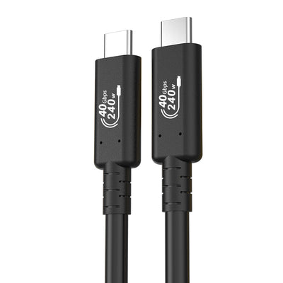 Type C Cable 40Gbps 240W Fast Charging 8K 60Hz