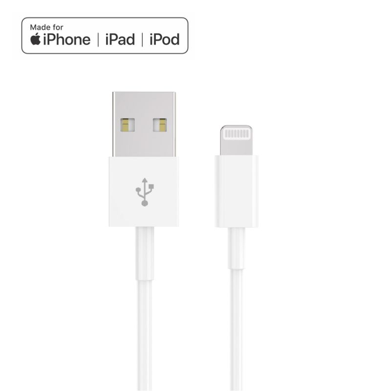 USB to Lighting USB C to Lighting Fast Charger Cable