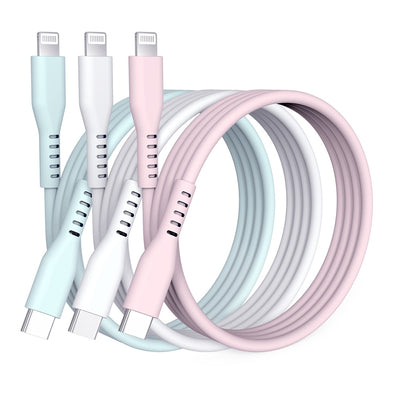 Liquid Silicone C-L Usb Cable Fast Charging For Apple Charging Cable