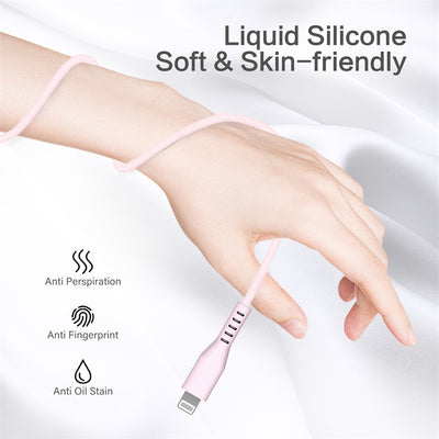 Liquid Silicone C-L Usb Cable Fast Charging For Apple Charging Cable