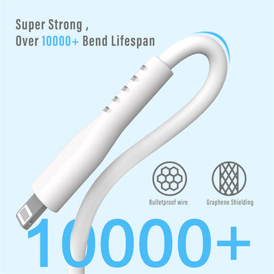 Liquid Silicone C-L Usb Cable Fast Charging For Apple Charging Cable