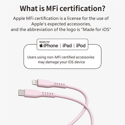 Liquid Silicone C-L Usb Cable Fast Charging For Apple Charging Cable