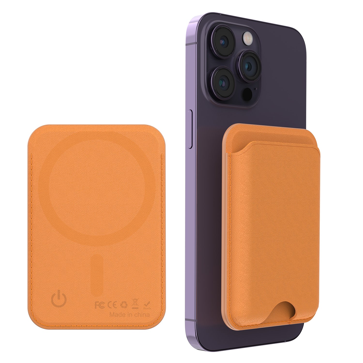 MagSafe Wallet with Apple Find My Support - Magnetic Holder for iPhone 17/16/15/14/13/12 Series - Ultra-thin Leather 7-Card Slot Wallet,IP68 Water Resistant