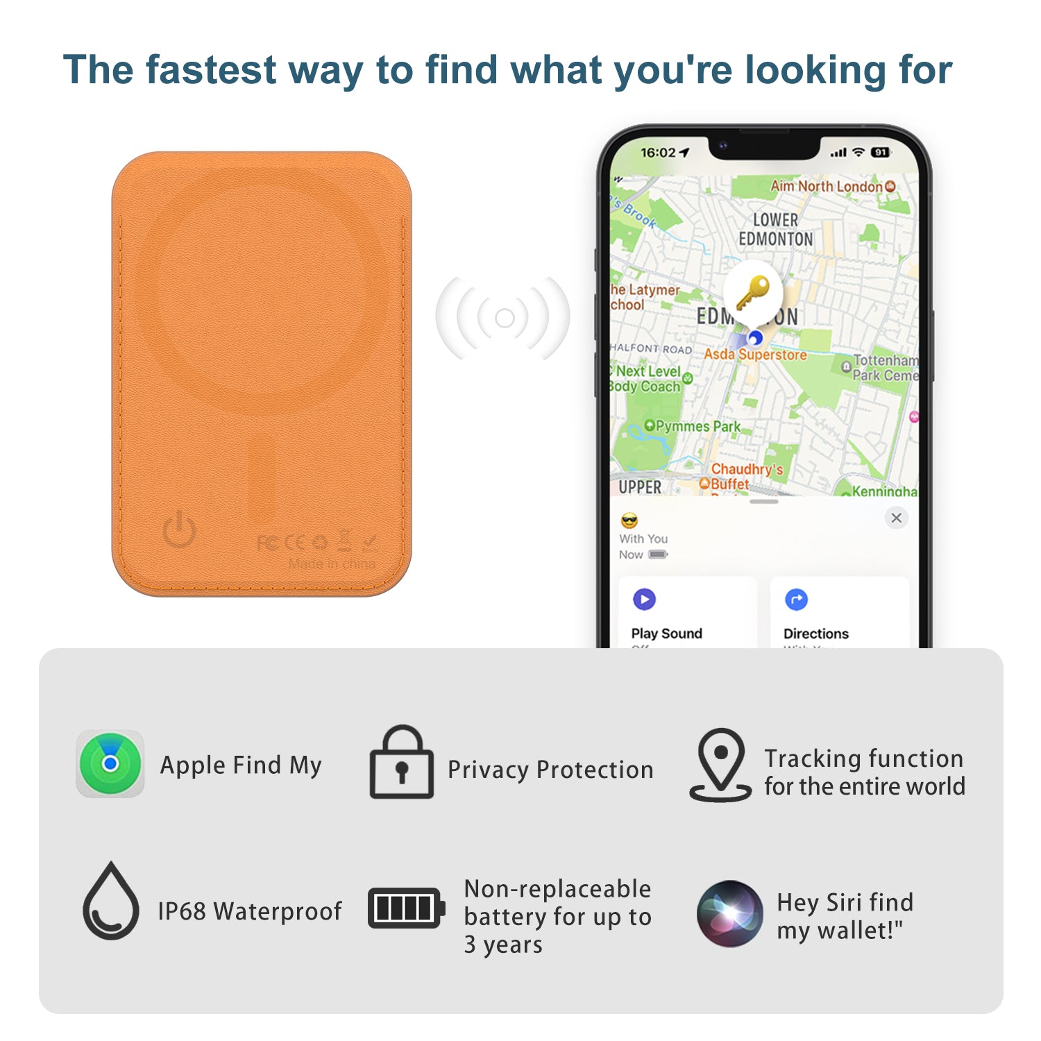 MagSafe Wallet with Apple Find My