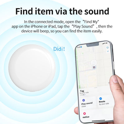 Smart Global Tracker Tag Works with Apple Find My