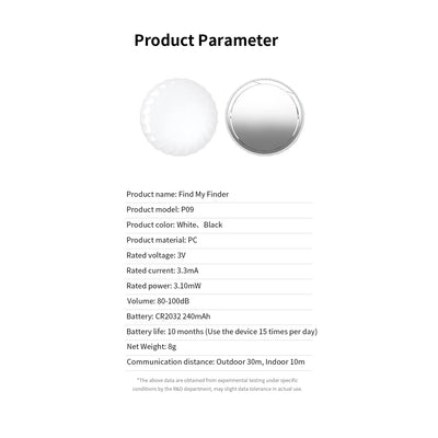 Apple MFi認定GPS位置追跡ファインダー