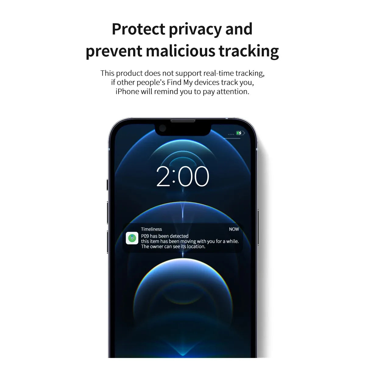 Apple MFi認定GPS位置追跡ファインダー