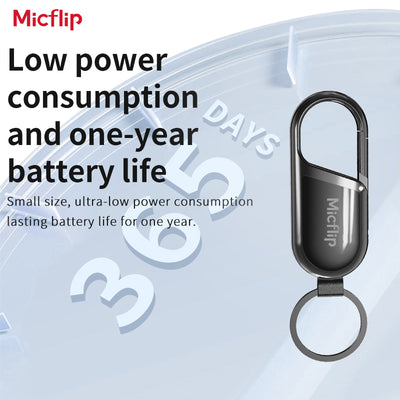 MicFlip Smart Anti-Loss Keychain Tracker