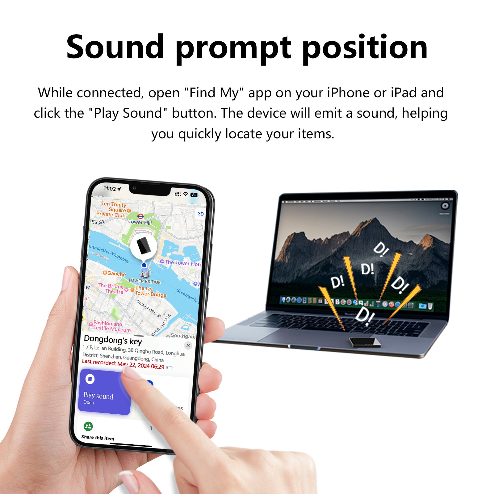 Mini Card Finder Micflip P11-5