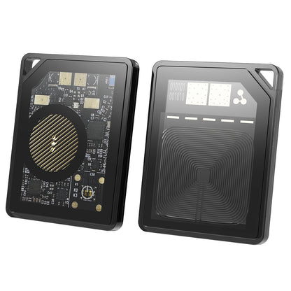 Cyberpunk Transparent Smart Key Finder Wireless Charging & Apple Find My Certified P21