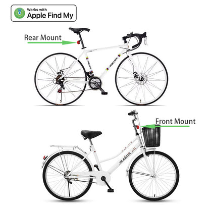 Bike Rear Reflector Anti-theft Bicycle Seatpost Mount for Air tag Gps Tracker Bike Reflector Holder with find my device
