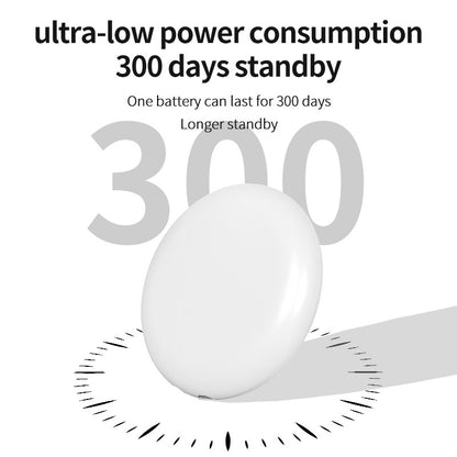 Smart Global Tracker Tag (Works with Apple Find My) | Key & Wallet Finder | No App Needed & 300-Day Battery Life Micflip p07