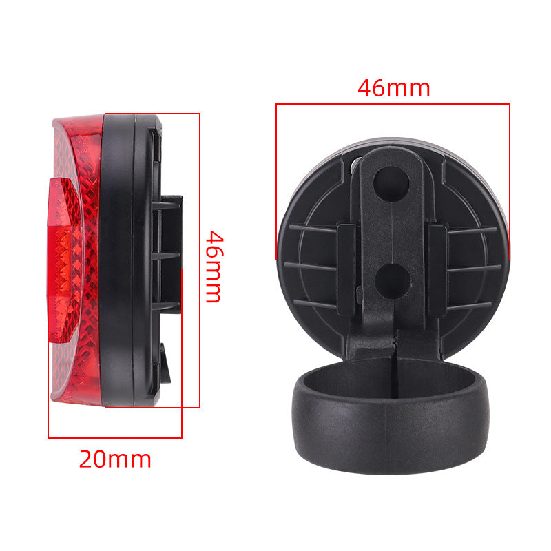 Bike Rear Reflector Anti-theft Bicycle Seatpost Mount for Air tag Tracker Bike Reflector Holder with find my device