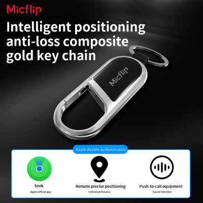 MicFlip Smart Anti-Loss Keychain Tracker